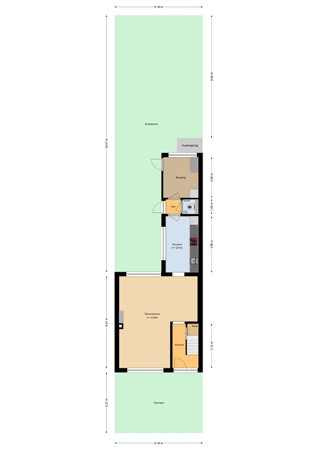 Floorplan - Paulus Potterstraat 11, 3751 VA Bunschoten-Spakenburg